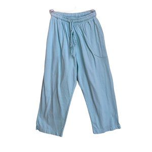 Clearwater Cotton Drawstring Capris NWT